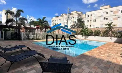 RESIDENCIAL TULIPAS APARTAMENTO DOIS DORMITÓRIOS SACADA LAZER COMPLETO