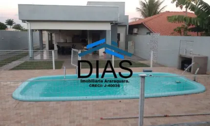 RANCHO EM BORBOREMA TRÊS DORMITÓRIOS ESPAÇO GOURMET PISCINA
