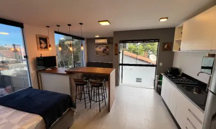 Apartamento studio mobiliado no campeche em florianópolis -r$ 349.000