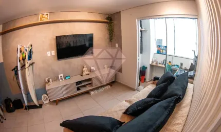 Apartamento no Campeche 2 dormitórios 1 suíte, 70m2 - 1km da praia,  Florianópolis