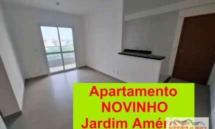 Apartamento novo 2 dormitórios (1 suíte), varanda gourmet - Jardim América perto Shopping Oriente