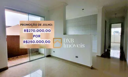 Apartamento com 2 dormitórios à venda, 59 m² por R$ 250.000,00 - Boneca do Iguaçu - São José dos Pinhais/PR