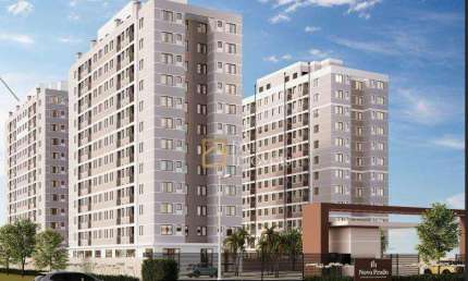 Apartamento com 2 dormitórios à venda, 46 m² por R$ 400.084,25 - Rebouças - Curitiba/PR