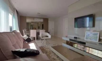 Apartamento 100% MOBILIADO com 3 QTS e 3 Vagas para alugar, 111 m² por R$ 7.990/mês - Champagnat - Curitiba/PR