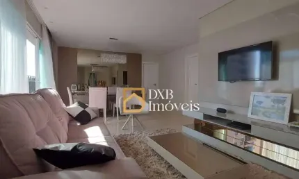 Apartamento 100% mobiliado com 3 qts e 3 vagas para alugar, 111 m² por r$ 7.990/mês - champagnat - curitiba/pr