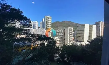 Apartamento, Botafogo,  3 quartos, banheiro social, ampla sala, vista para o Pão de Açúcar, copa, c