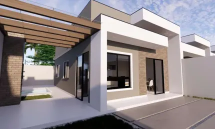 Casa para Venda em Matinhos, CURRAES, 2 dormitórios, 1 suíte, 1 banheiro, 1 vaga
