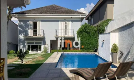 Casa com 5 dormitórios (4suítes) à venda, 492 m² por r$ 2.900.000 - são paulo ll - granja viana - cotia/sp