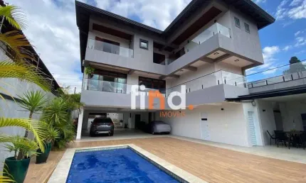 Casa com 4 suítes, 540 m² por R$ 3.500.000 - City América - SP