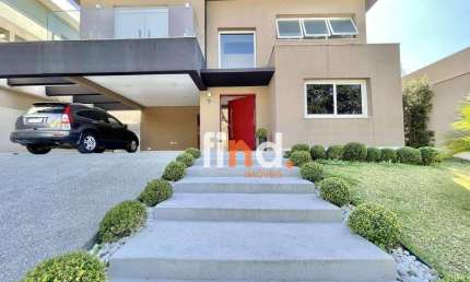 Casa com 4 dormitórios (4 suítes, sendo uma no térreo) à venda, 315 m² por R$ 2.800.000 - GRANJA VIANA – VINTAGE - Cotia/SP