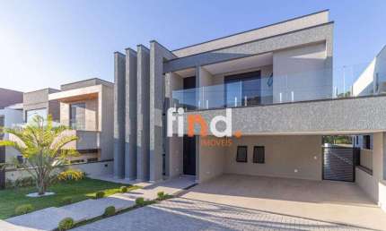 Casa NOVA com 4 dormitórios (suítes) à venda, 378 m² por R$ 3.480.000 - São Paulo ll - Granja Viana - Cotia/SP