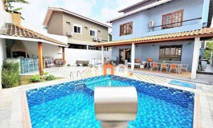 Casa com 5 dormitórios (2 suítes) à venda, 320 m² por R$ 1.800.000 - Condomínio São Paulo II - Granja Viana/SP