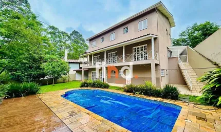 Casa com 5 dormitórios (2 suítes) para alugar, 450 m² por R$ 9.500/mês - São Paulo ll - Granja Viana - Cotia/SP