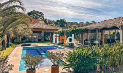 Casa com 4 dormitórios (4 suítes) à venda, 549 m², à venda no Parque Dom Henrique II - Cotia/SP