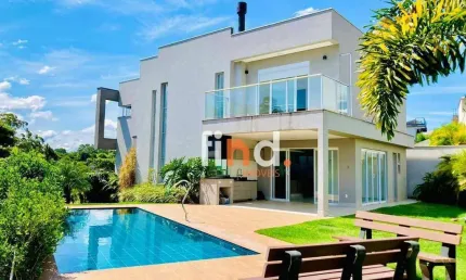 Casa com 4 dormitórios (suítes), 307 m² - venda por R$ 3.350.000 ou aluguel por R$ 21.000/mês - Granja Viana - Vintage - Cotia/SP