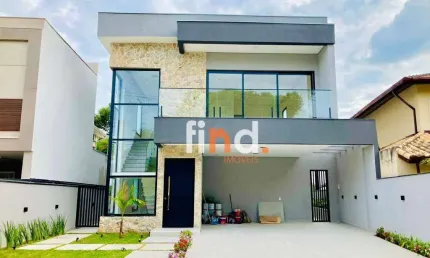 Casa NOVA com 4 dormitórios (suítes) à venda, 335 m² por R$ 3.000.000 - São Paulo ll - Granja Viana - Cotia/SP