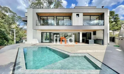Casa com 4 dormitórios (4 suítes) à venda, 724 m² por R$ 8.700.000 - São Paulo ll - Granja Viana - Cotia/SP