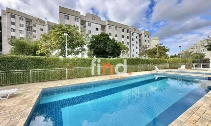 Apartamento com 2 dormitórios (1 suíte), 64 m² - venda por R$ 325.000 ou aluguel por R$ 3.553/mês - Bosque Clube Cotia - Cotia/SP