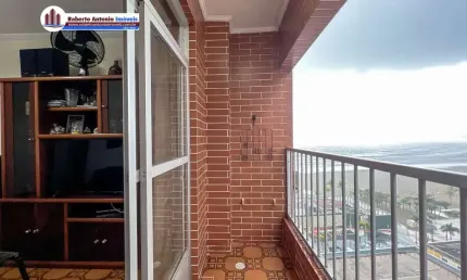 Apartamento 2 dormitórios para venda em praia grande, canto do forte, 2 dormitórios, 1 banheiro, 1 vaga