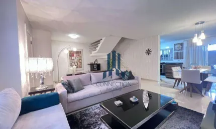 Sobrado com 4 dormitórios, 180 m² - venda por r$ 1.200.000,00 ou aluguel por r$ 8.308,91/mês - santa felicidade - curitiba/pr