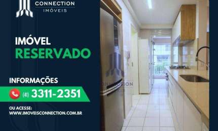 Apartamento com 2 dormitórios para alugar, 72 m² por R$ 4.654,89/mês - Rebouças - Curitiba/PR