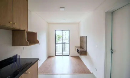 Apartamento com 1 dormitório para alugar, 31 m² por r$ 2.058,50/mês - novo mundo - curitiba/pr
