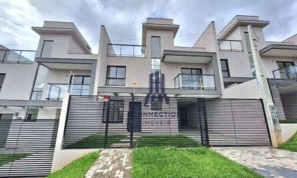 Sobrado com 3 dormitórios à venda, 116 m² por R$ 827.000,00 - Abranches - Curitiba/PR