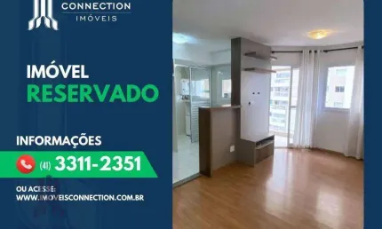 Apartamento com 2 dormitórios para alugar, 65 m² por r$ 4.261,00/mês - portão - curitiba/pr