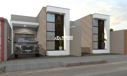 Vendo casa com Layout moderno de 3/4 sendo 1 suíte com entrega averbada em Dezem