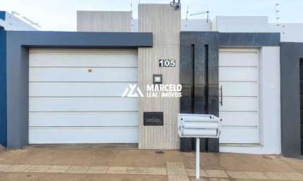 Vendo casa ampla com corredor lateral no Bairro Primavera com 90 m² de área útil