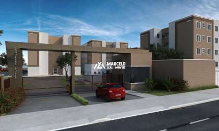 Apartamento de 2 quartos, opções com e sem varanda e área privativa, com elevado