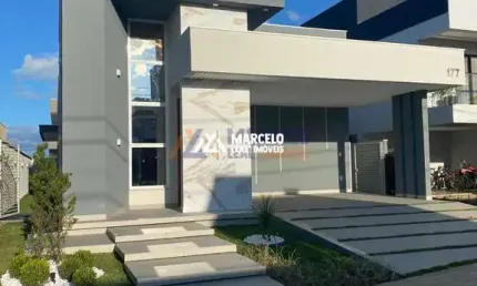 Linda casa a venda com 3 suítes e área privativa de 171 m² dentro do Condominio