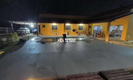 Vendo lindo sitio com  10.000 m² de terreno, casa sede de 3/4 sendo 01 suíte com