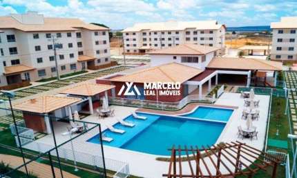 Vendo apartamento no 2º andar,  3 quartos sendo um 1 suíte no Condomínio Vog Ja
