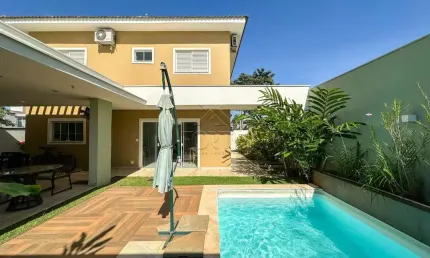 Casa em condomínio fechado com 3 quartos à venda na jorge césar de vargas, 28, campestre, piracicaba por r$ 1.350.000