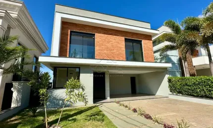 Casa em condomínio fechado com 4 quartos à venda na avenida doutor márcio william gumbis de souza, 1, santa rosa, piracicaba por r$ 2.200.000