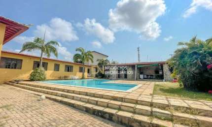 Casa com 5 dormitórios para alugar, 587 m² por R$ 5.780,03/ano - Pitimbu - Natal/RN