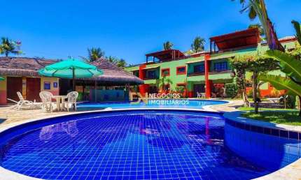 Apartamento Triplex com 2 suítes vista mar à venda, 108 m² por R$ 650.000 - Praia de Tibau - Tibau do Sul/RN