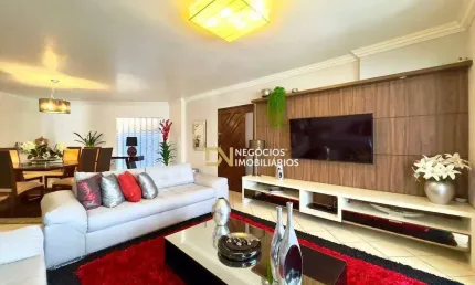 Lindo apartamento com 4 dormitórios sendo 3 suítes e 3 vagas livres à venda, 214 m² por r$ 680.000 - lagoa nova - natal/rn