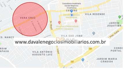 Área para investidores à venda com 1378 m²  na Vera Cruz em Caçapava.