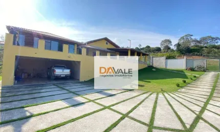 Chácara em condomínio com 4 dormitórios à venda, 3200 m² por R$ 1.000.000 - Marambaia - Caçapava/SP