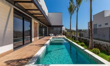 Casa com 4 dormitórios à venda, 380 m² por r$ 3.400.000,00 - alphaville nova esplanada - votorantim/sp