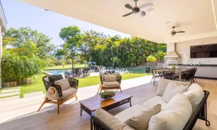 Casa à venda, 483 m² por R$ 7.200.000,00 - Condomínio Residencial Lago Azul Golf Club - Araçoiaba da Serra/SP