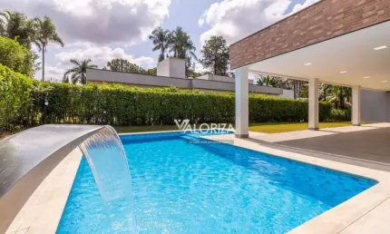 Casa com 4 dormitórios à venda, 453 m² por R$ 4.390.000,00 - Condomínio Lago Azul - Araçoiaba da Serra/SP
