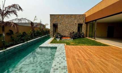 Casa com 4 dormitórios à venda, 380 m² por R$ 3.880.000,00 - Alphaville Nova Esplanada - Votorantim/SP