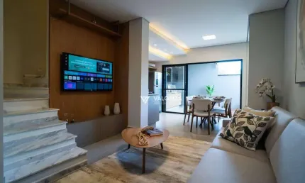 Casa com 3 dormitórios à venda, 119 m² por R$ 792.347,50 - Chácaras Reunidas São Jorge - Sorocaba/SP