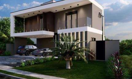 Casa com 4 dormitórios à venda, 355 m² por R$ 3.650.000,00 - Alphaville Nova Esplanada - Votorantim/SP