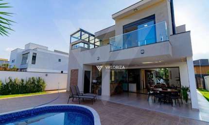 Casa com 3 dormitórios à venda, 326 m² por R$ 3.490.000,00 - Alphaville Nova Esplanada - Votorantim/SP