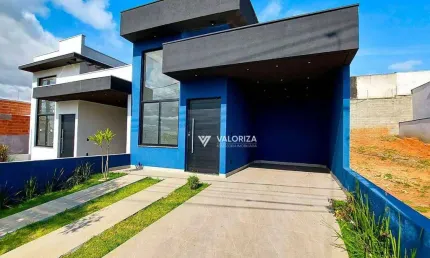 Casa com 3 quartos, sendo 1 suíte com closet à venda, 105 m² por r$ 600.000 - condomínio villagio ipanema i - sorocaba/sp