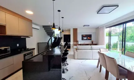 Casa com 3 dormitórios à venda, 153 m² por r$ 1.280.000,00 - condomínio terras de são francisco - sorocaba/sp